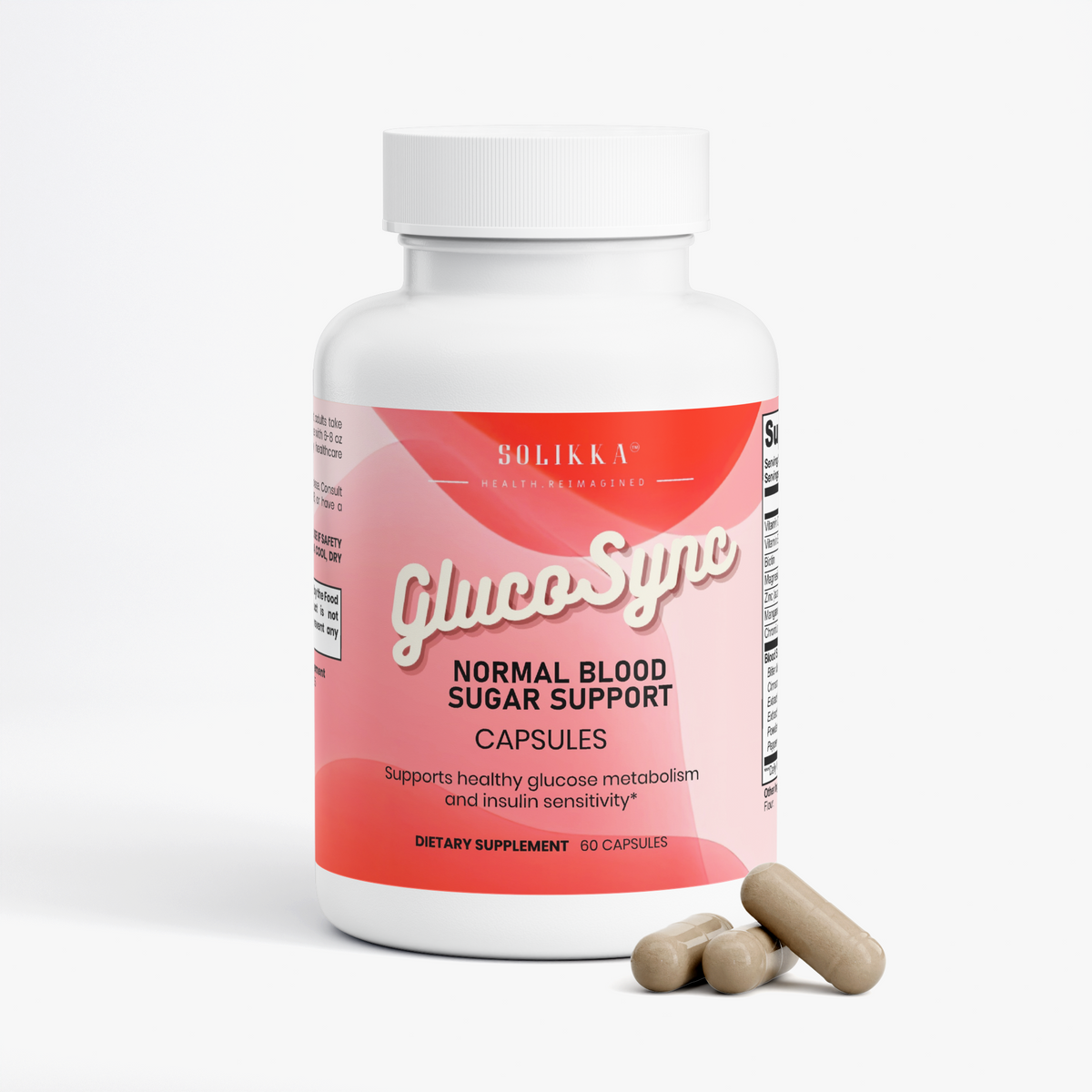 GlucoSync Normal Blood Sugar Support 60 Ct