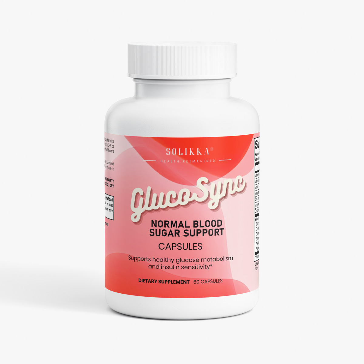 GlucoSync Normal Blood Sugar Support 60 Ct