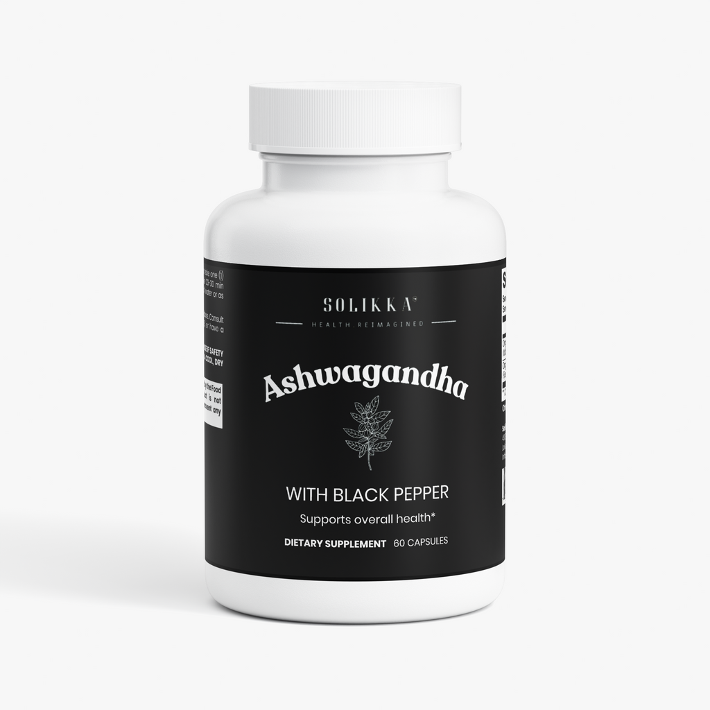 Ashwagandha with Black Pepper 60 Ct