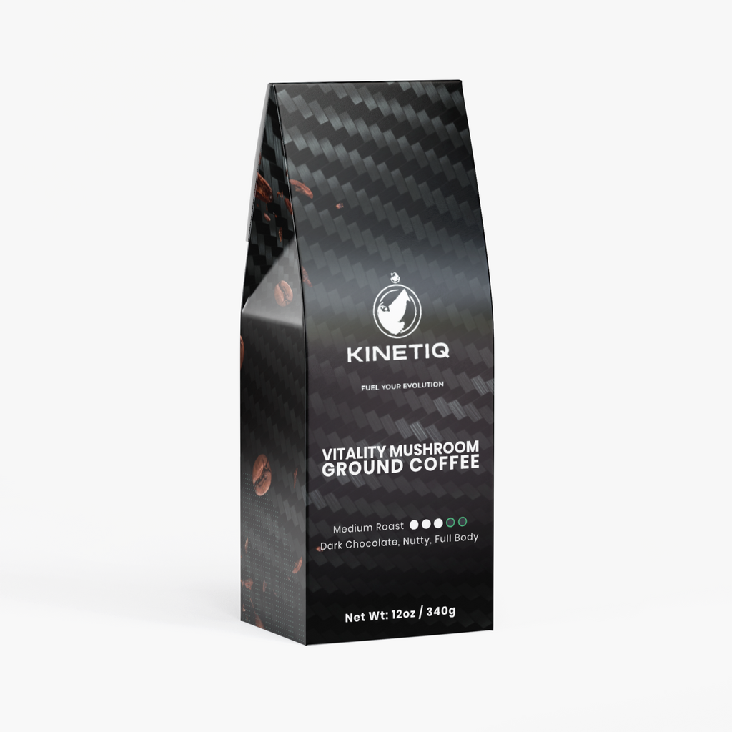 Vitality Mushroom Coffee (Medium Roast) 12 Oz