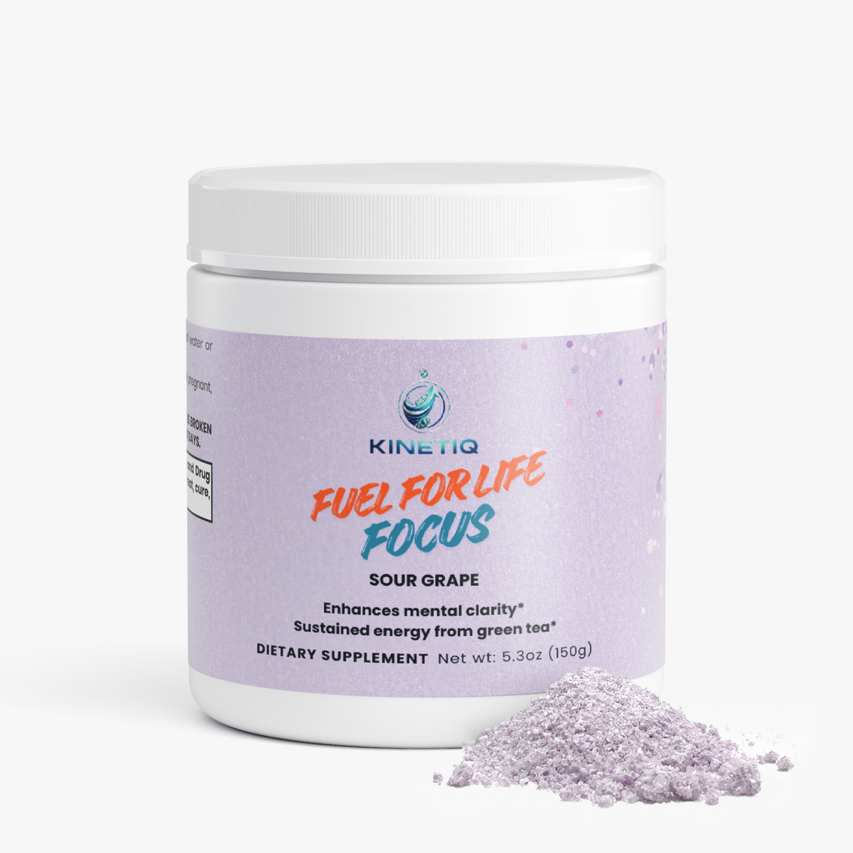 Focus Electrolyte & Brain Support Mix (Sour Grape) 5.3 Oz