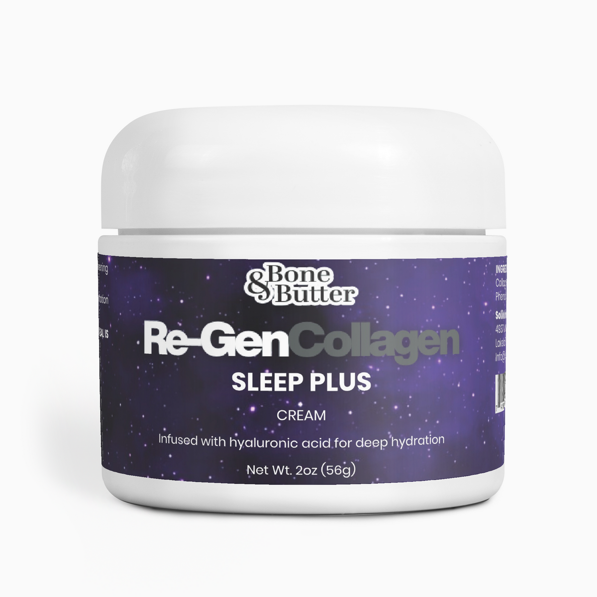 Bone & Butter Sleep Plus Collagen Cream 2 Oz