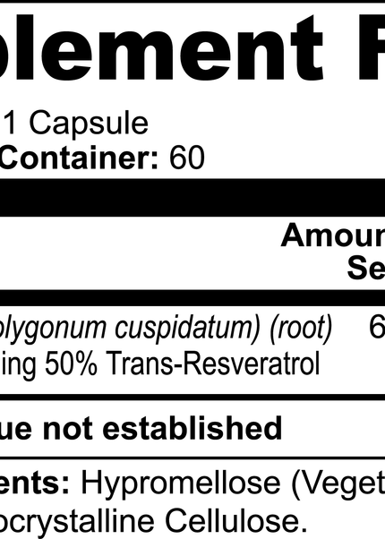 Resveratrol 50% 600mg