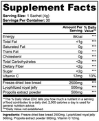 Bee Bread Powder 30 Ct