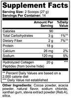 Grass-Fed Collagen Peptides Powder (Chocolate) 13.33 oz