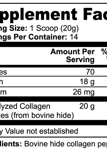 Grass-Fed Hydrolyzed Collagen Peptides