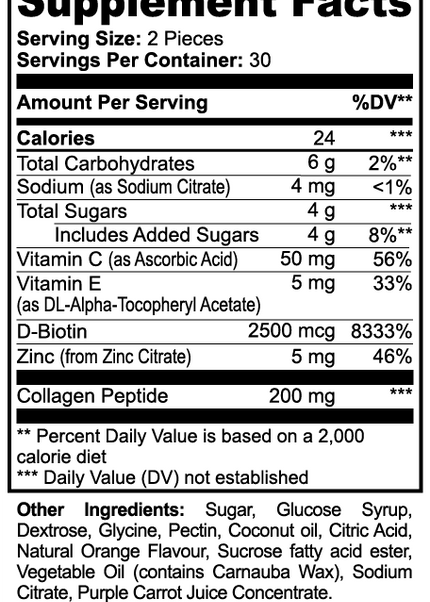 Collagen Gummies (Adult)