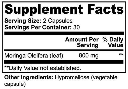 Moringa Pure - 60 Caps