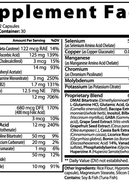 Focus Nootropic (Brain Health)*