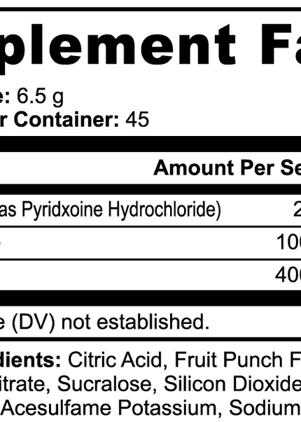 BCAA Shock Powder (Fruit Punch)