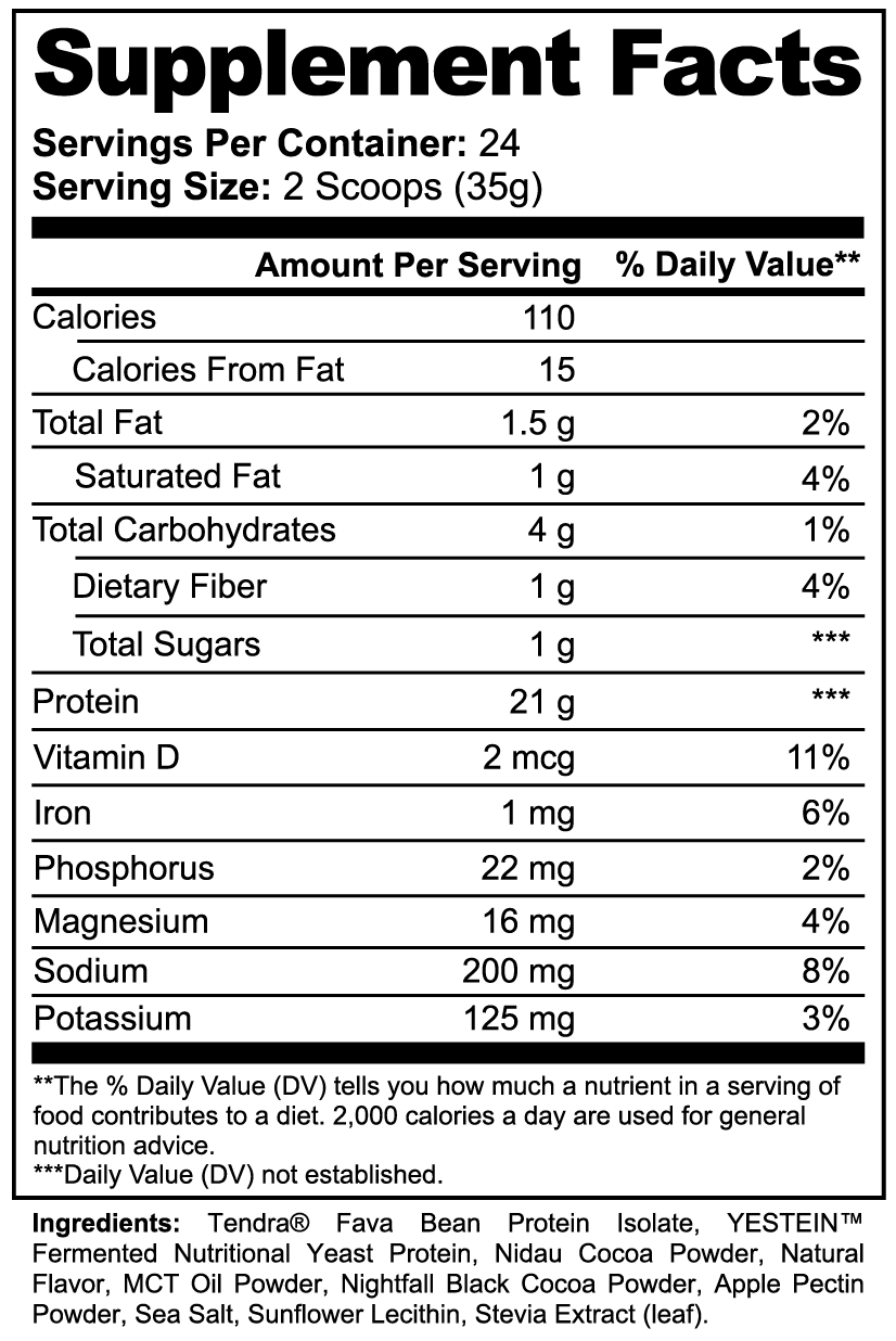 Plant Protein (Chocolate) 29.4 Oz