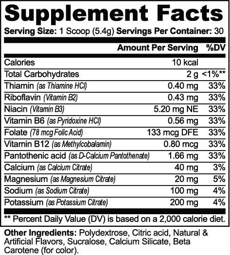 Electrolyte Drink Mix - Peach Mango Hydration Powder