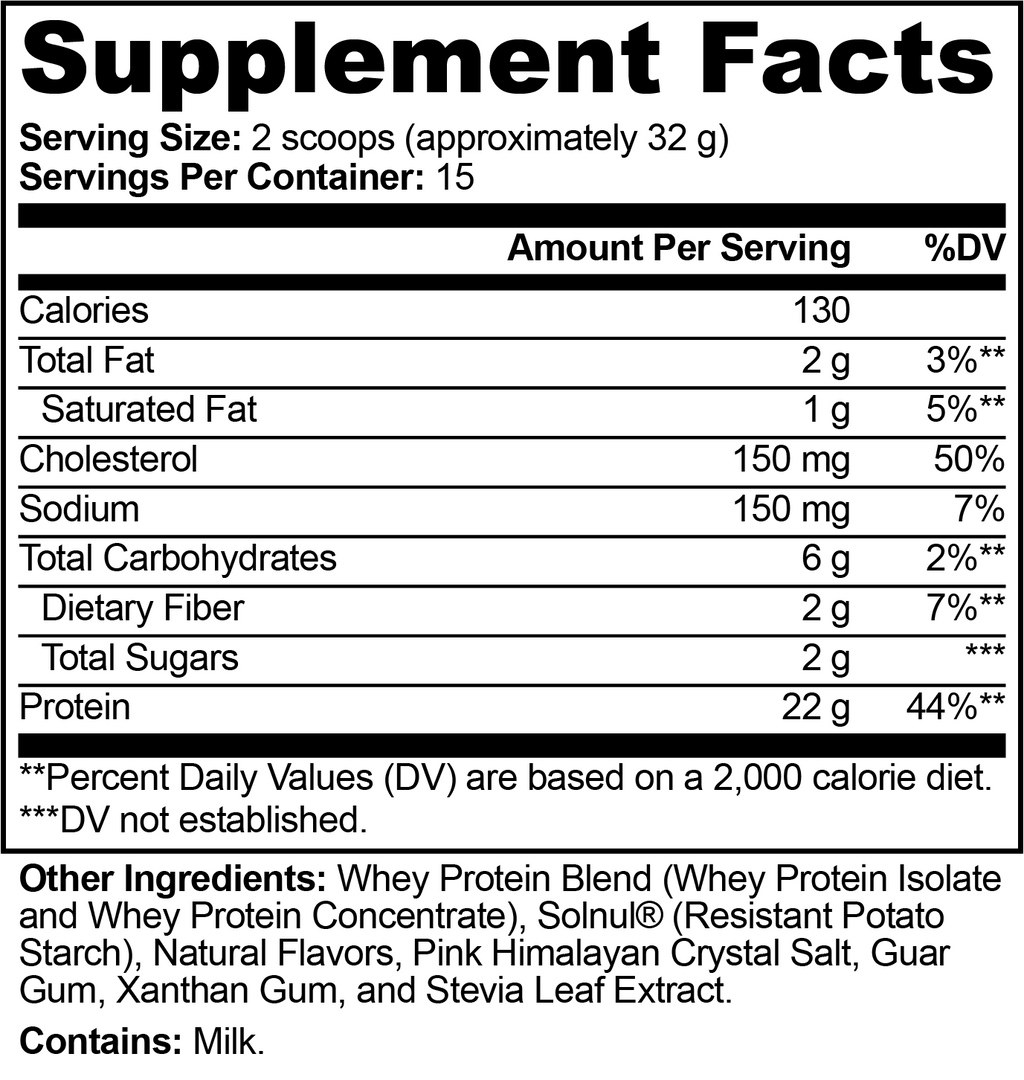 Performance Whey Protein Blend (Vanilla) 16.9 Oz