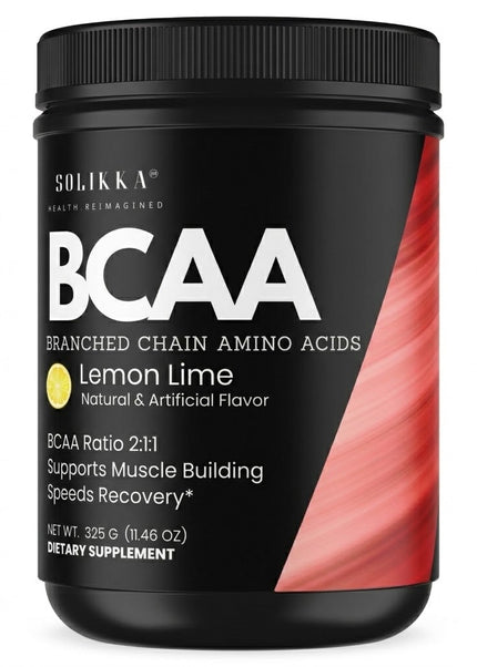 BCAA Lemon Lime 325g –with Glutamine 50 servings