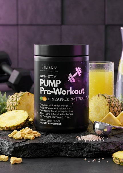 Non-Stim Pump Pre-Workout: Pineapple 312.5g w/ Natural Flavor