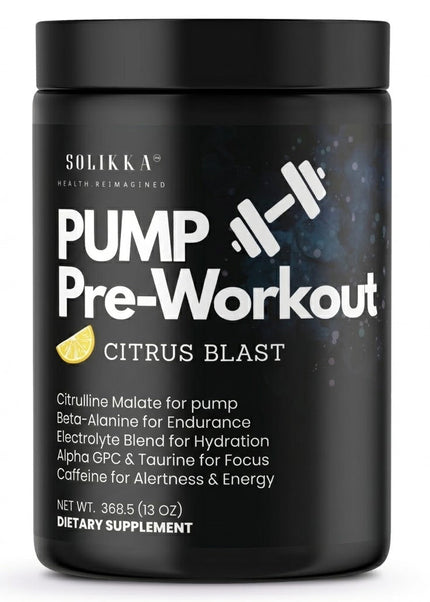 Pump Pre-Workout Citrus Blast 312g w/ Natural Flavor