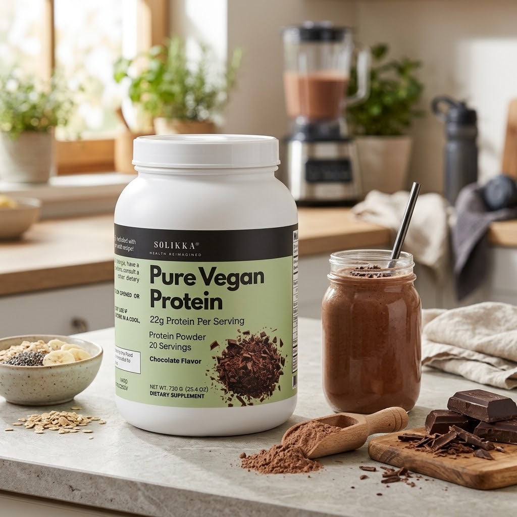 Pure Vegan Protein – Chocolate Flavor (720g)