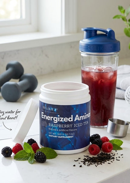 Energized Aminos Raspberry Tea