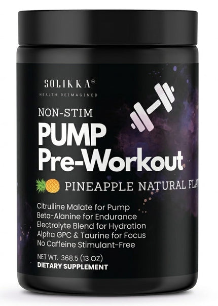 Non-Stim Pump Pre-Workout: Pineapple 312.5g w/ Natural Flavor