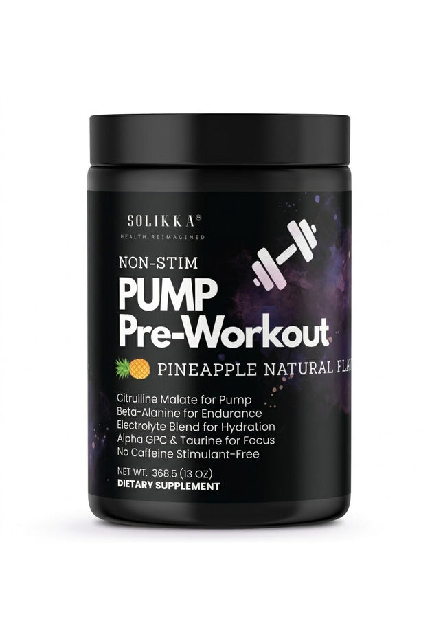 Non-Stim Pump Pre-Workout: Pineapple 312.5g w/ Natural Flavor