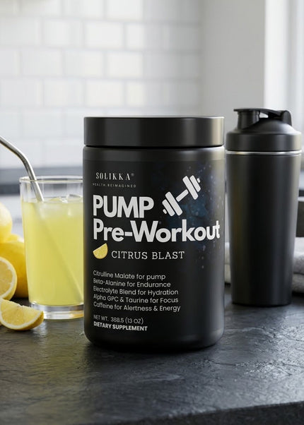 Pump Pre-Workout Citrus Blast 312g w/ Natural Flavor