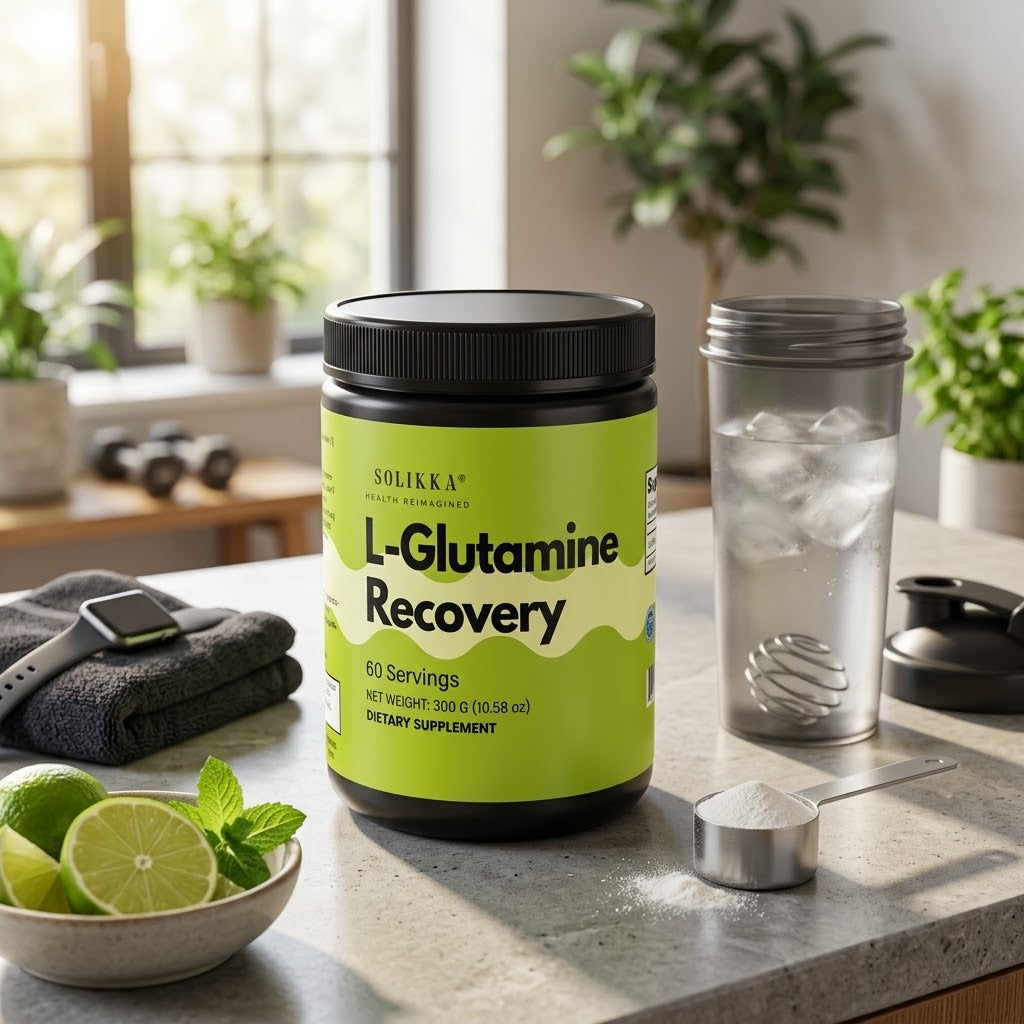 L-Glutamine Recovery Powder – 5g Pure L-Glutamine (60 Servings)