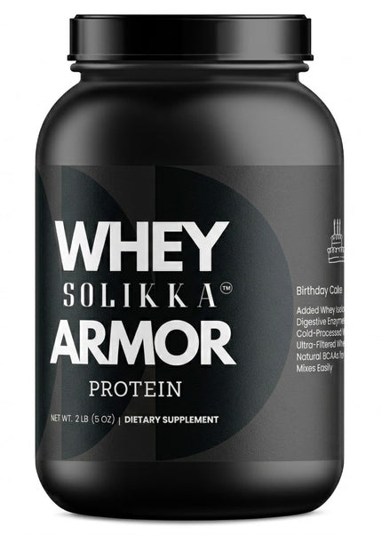 2lb Whey Armor Protein Birthday Cake