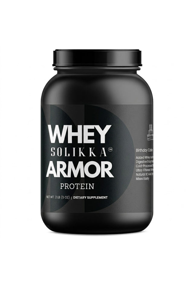 2lb Whey Armor Protein Birthday Cake