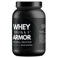 2lb Whey Armor Natural Protein Chocolate w/Stevia & Natural Flavor Non-GMO