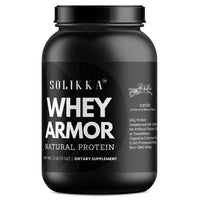 2lb Whey Armor Natural Protein Vanilla w/Stevia & Natural Flavor Non-GMO