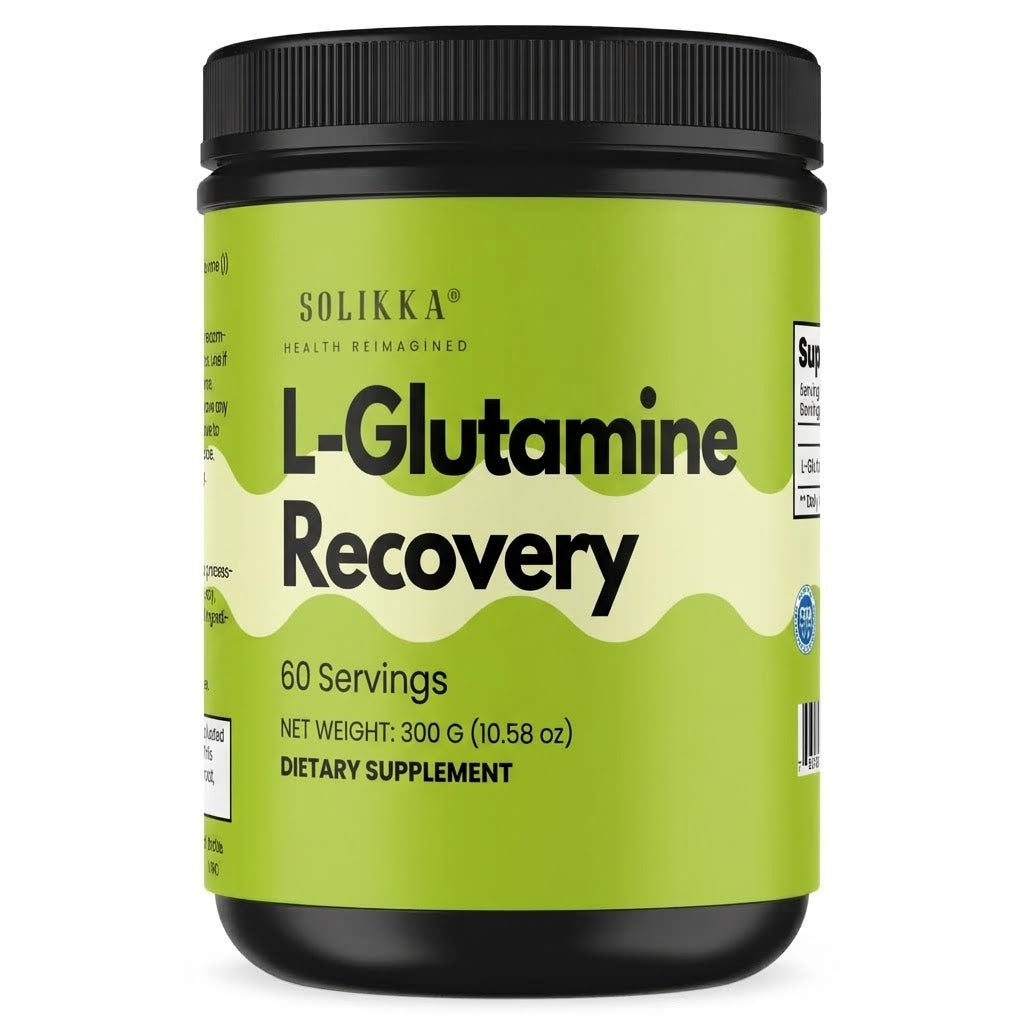 L-Glutamine Recovery Powder – 5g Pure L-Glutamine (60 Servings)