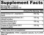 Shilajit Adaptogen Complex - 30 Caps