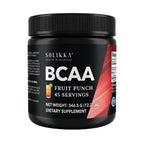 BCAA Powder – 2:1:1 Ratio with L-Glutamine, Fruit Punch (45 Servings)