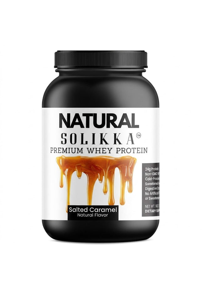 2lb Whey Natural Salted Caramel – 28 serv.