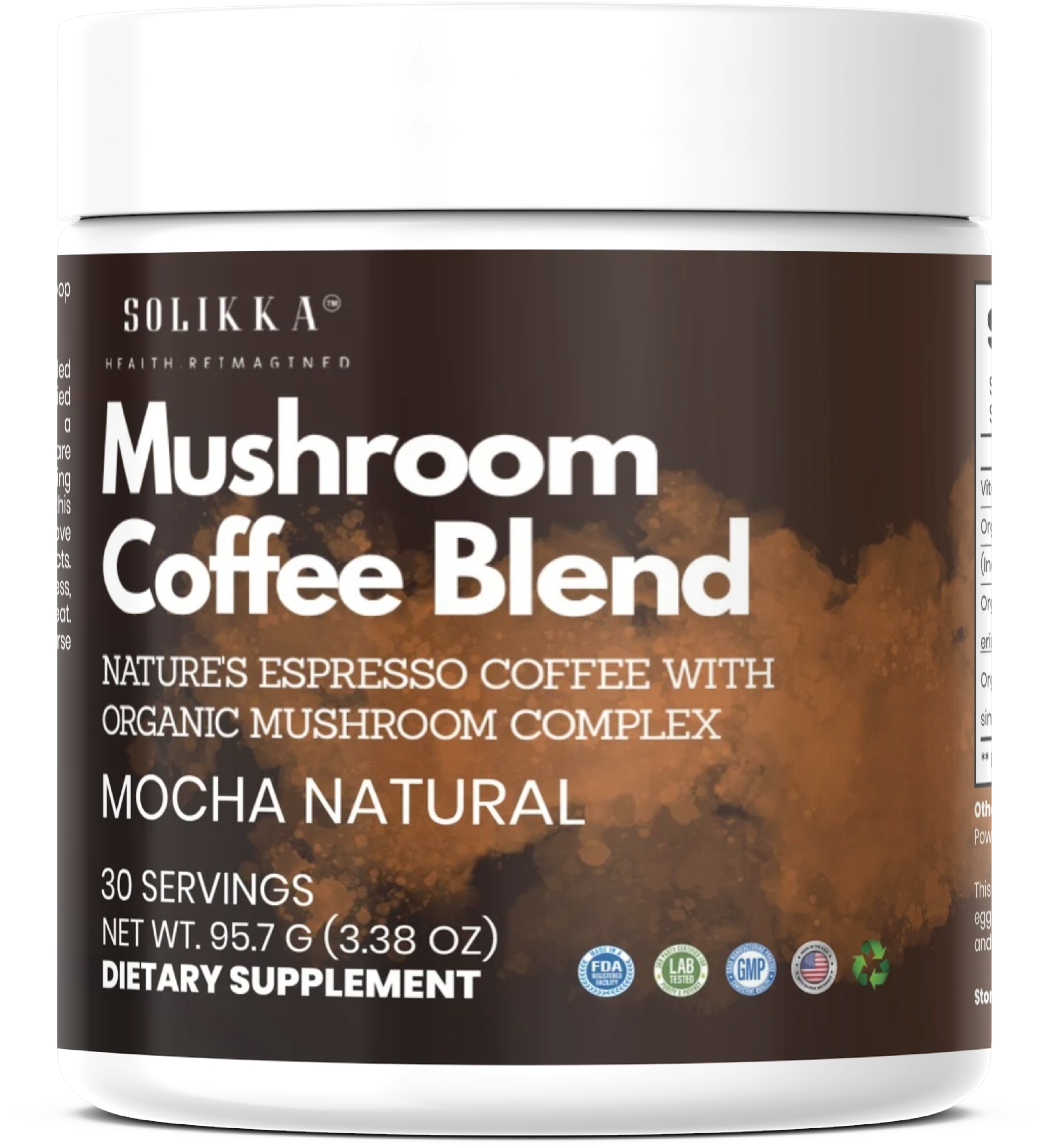 Nature's Espresso Coffee w/Organic Mushroom Complex