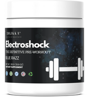 Electroshock - The Definitive Pre-Workout Blue Razz Flavor