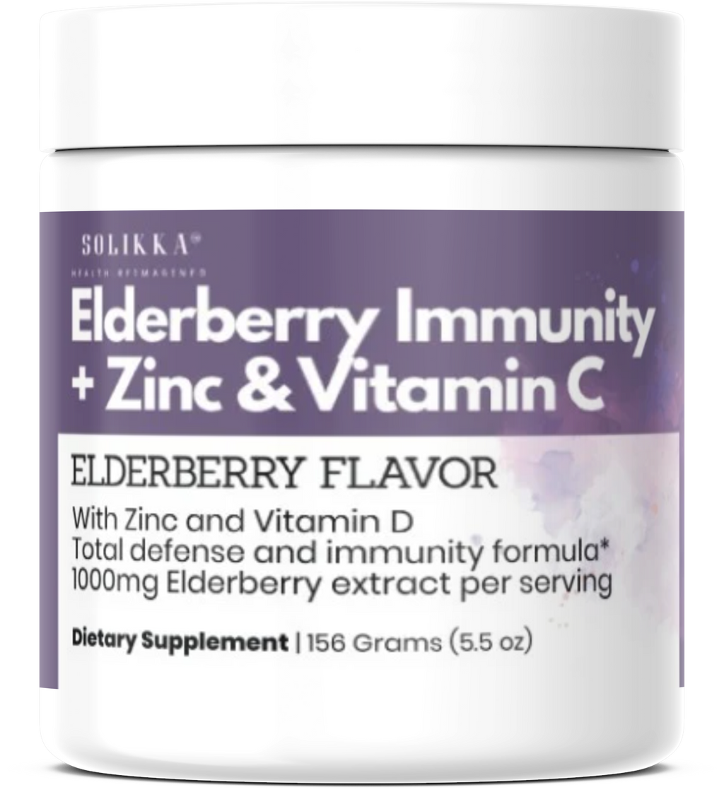 Elderberry Immunity w/ Zinc & Vitamin C