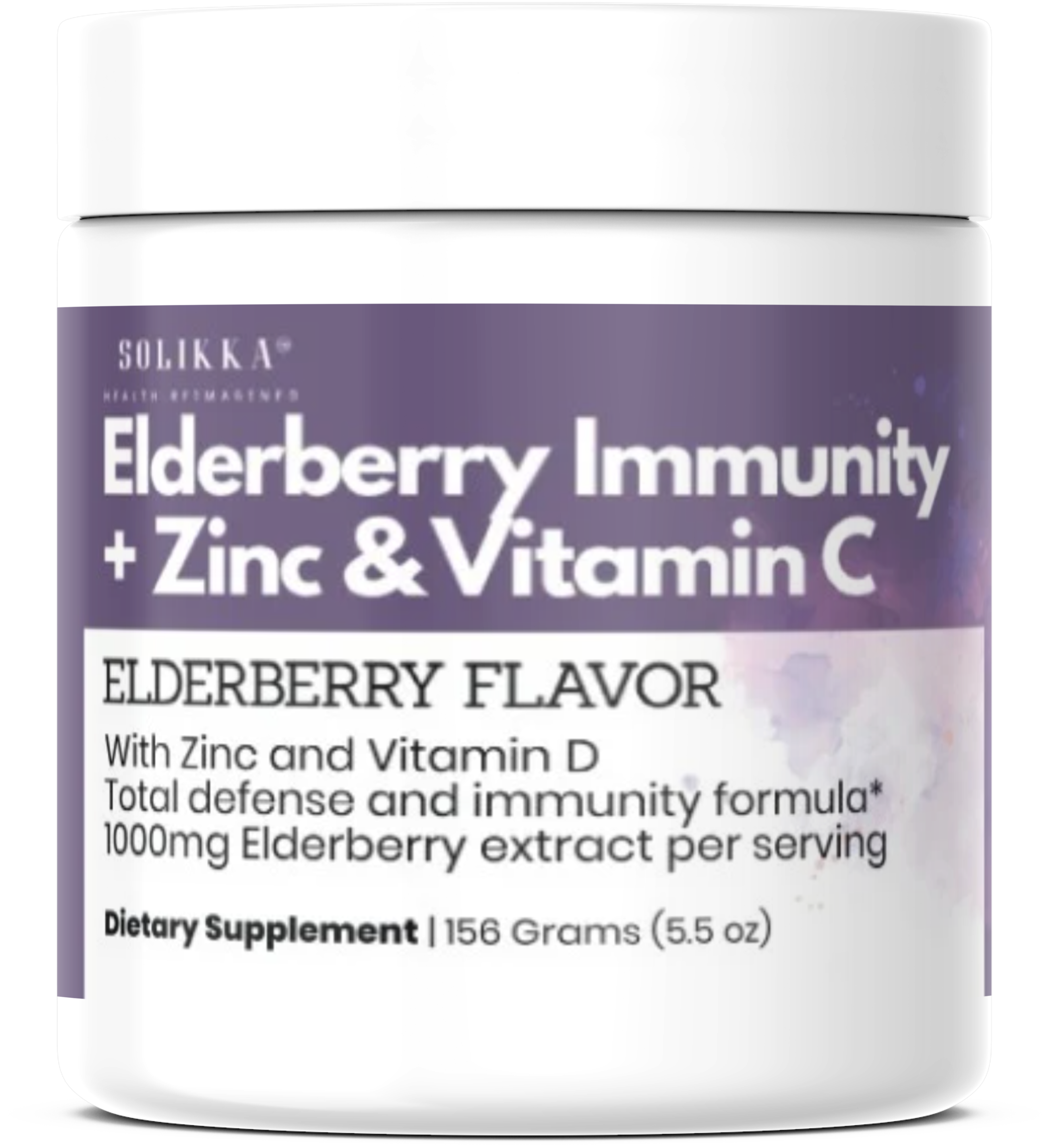 Elderberry Immunity w/ Zinc & Vitamin C