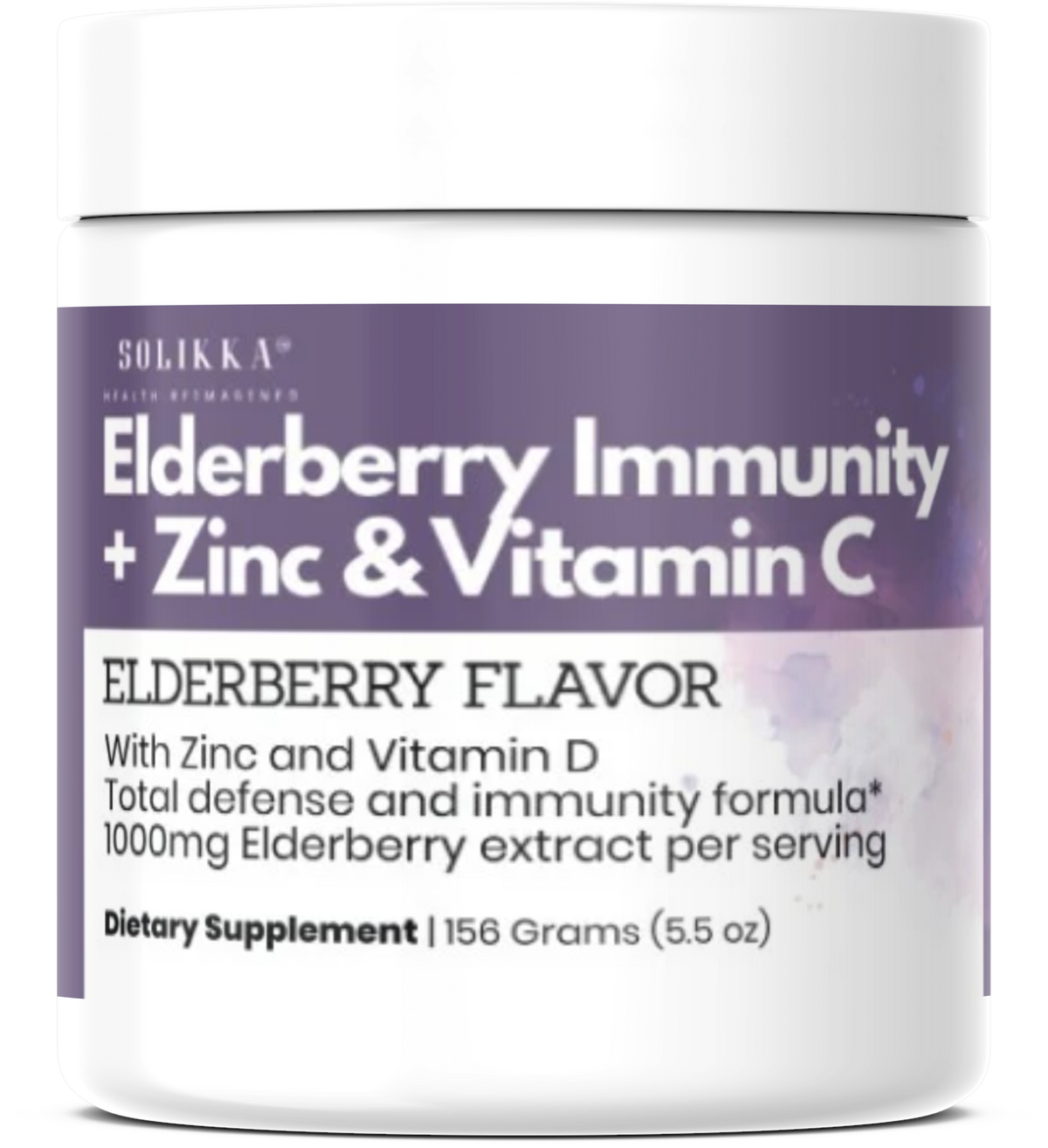 Elderberry Immunity w/ Zinc & Vitamin C
