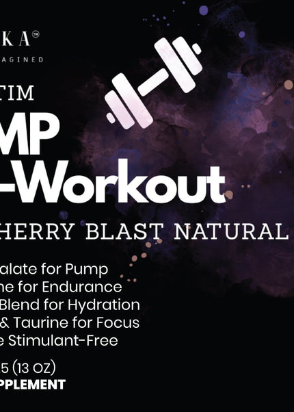 Pump Non-Stim Pre-Workout Cherry Blast 312g w/ Natural Flavor