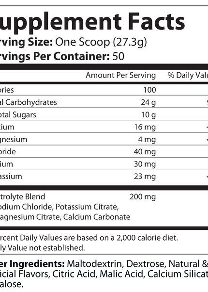 Recovery Carb + Electrolyte Summer Punch 1365g