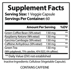 Metabolic Energy Support – Green Coffee & Green Tea Blend with Caffeine (60 Capsules)