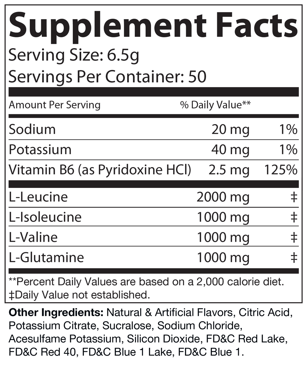 BCAA Grape 325g – 50 servings
