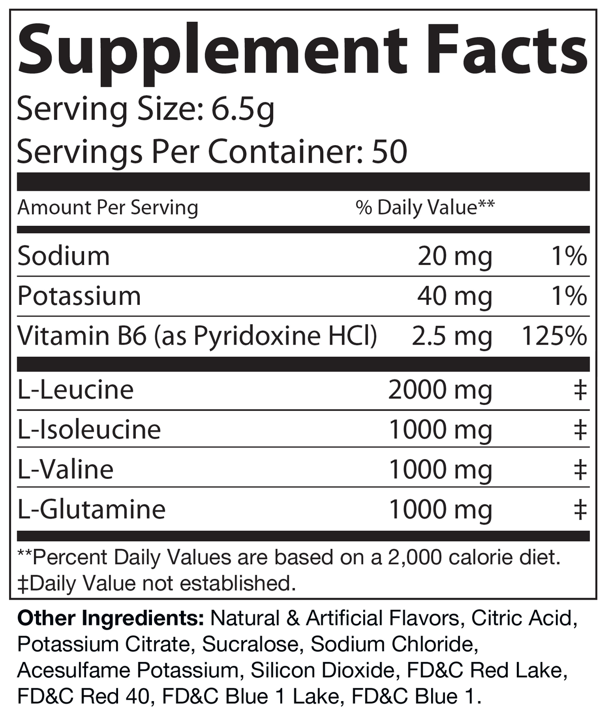 BCAA Grape 325g – 50 servings