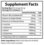 BCAA Lemon Lime 325g –with Glutamine 50 servings