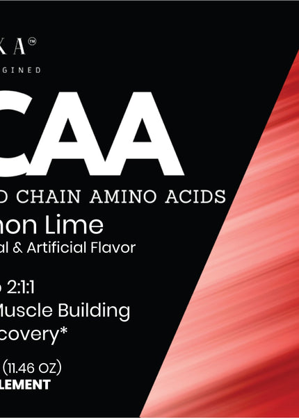 BCAA Lemon Lime 325g –with Glutamine 50 servings