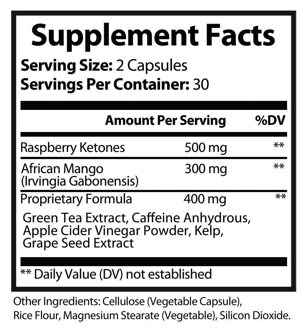 Raspberry Ketone Ultra Blend