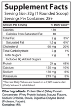 2lb Whey Natural Salted Caramel – 28 serv.