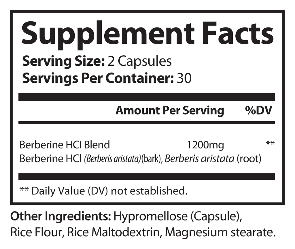 Berberine Plus 1200mg
