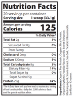 Pure Vegan Protein – Vanilla Flavor (662g)